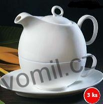 Tea for one Konvička s hrnkem a talířkem