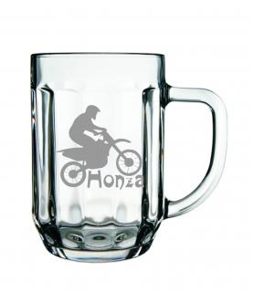 Půllitr s motivem MOTORKA