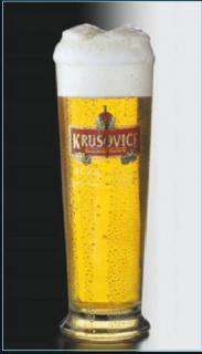 Sklenice Krušovice - půllitr