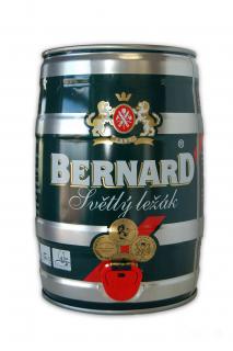 BERNARD 12°- ležák 5l soudek pivo