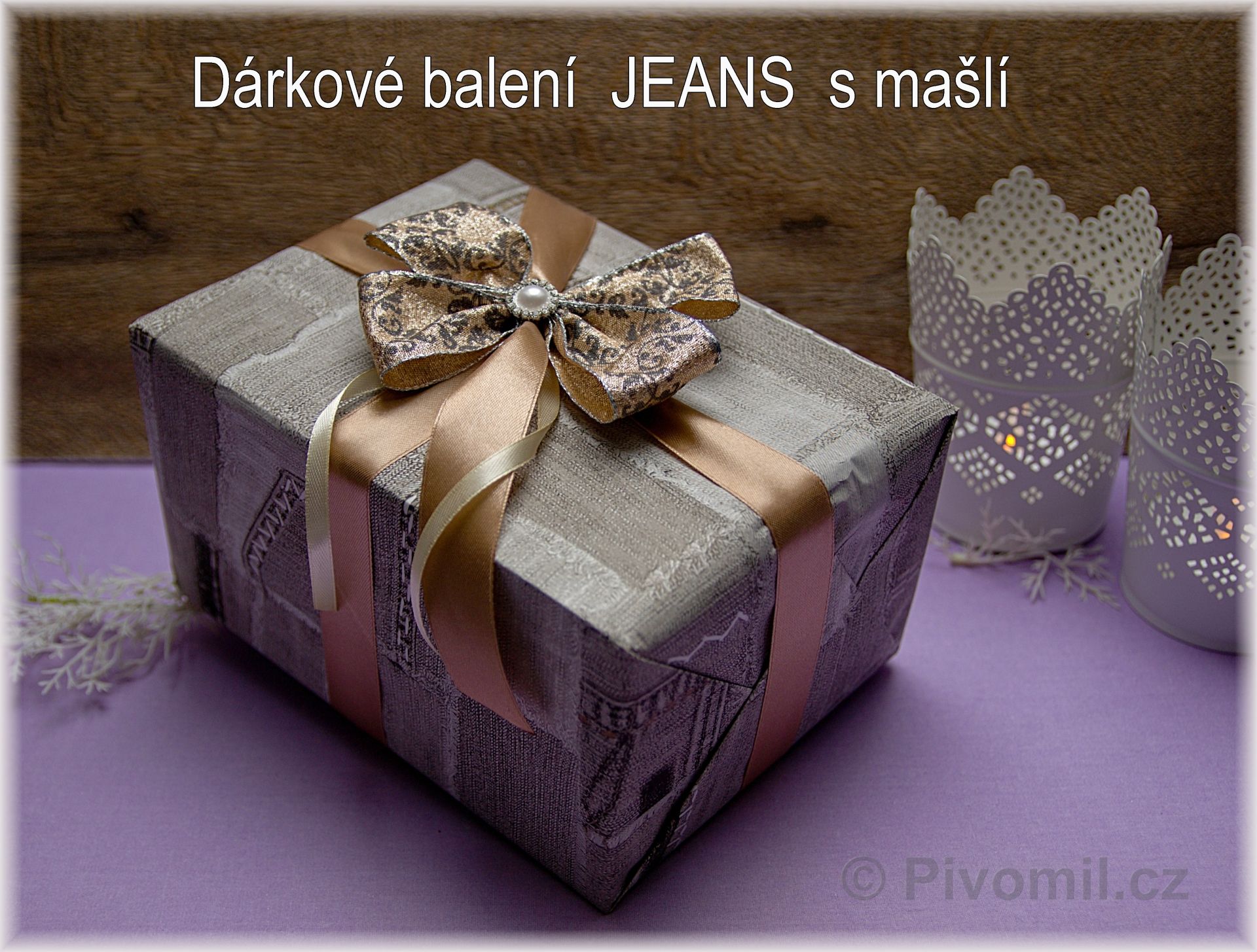 Poděkování paní učitelce - sklenice s pískováním