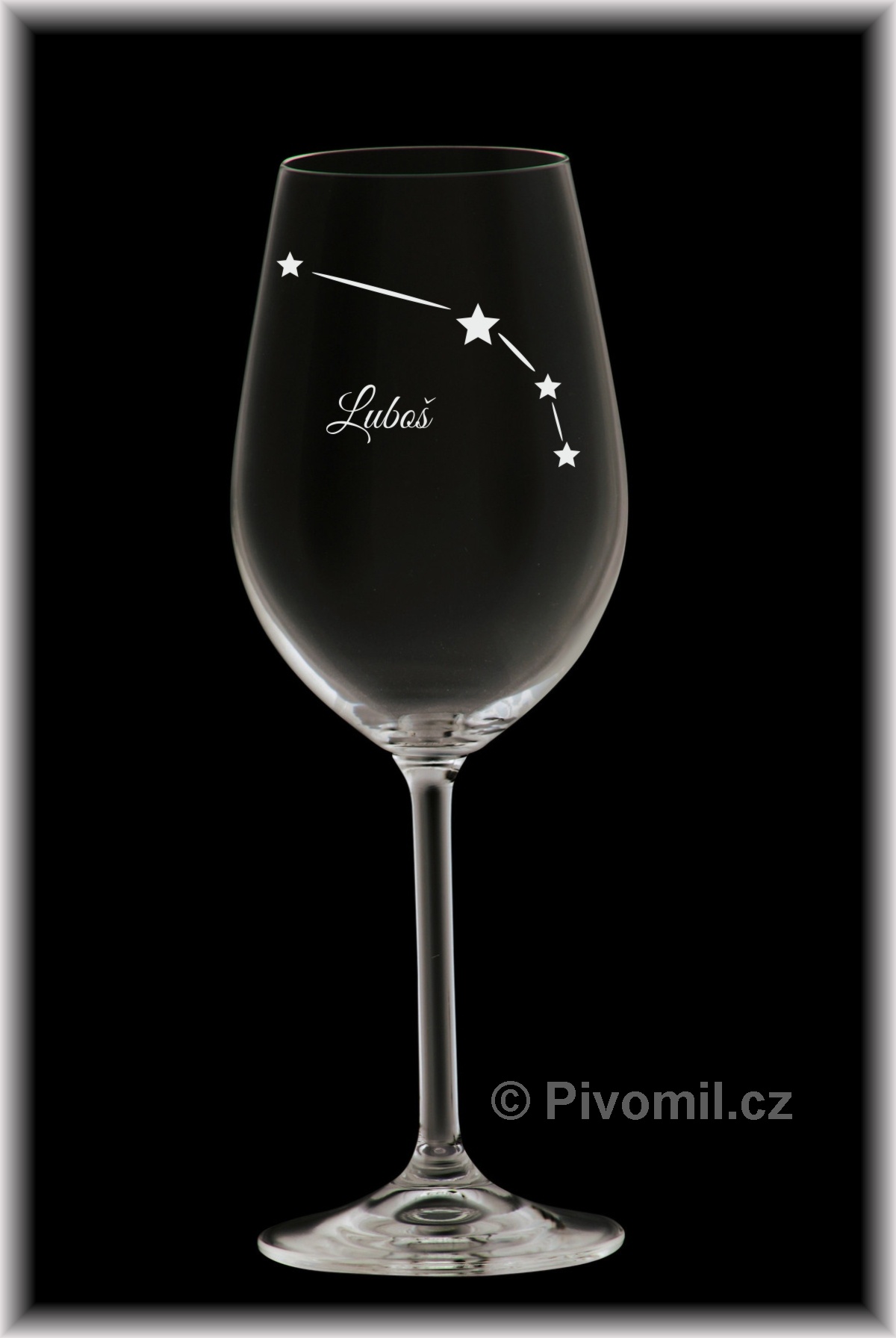 Sklenice souhvězdí BERAN se SWAROVSKI®ELEMENTS