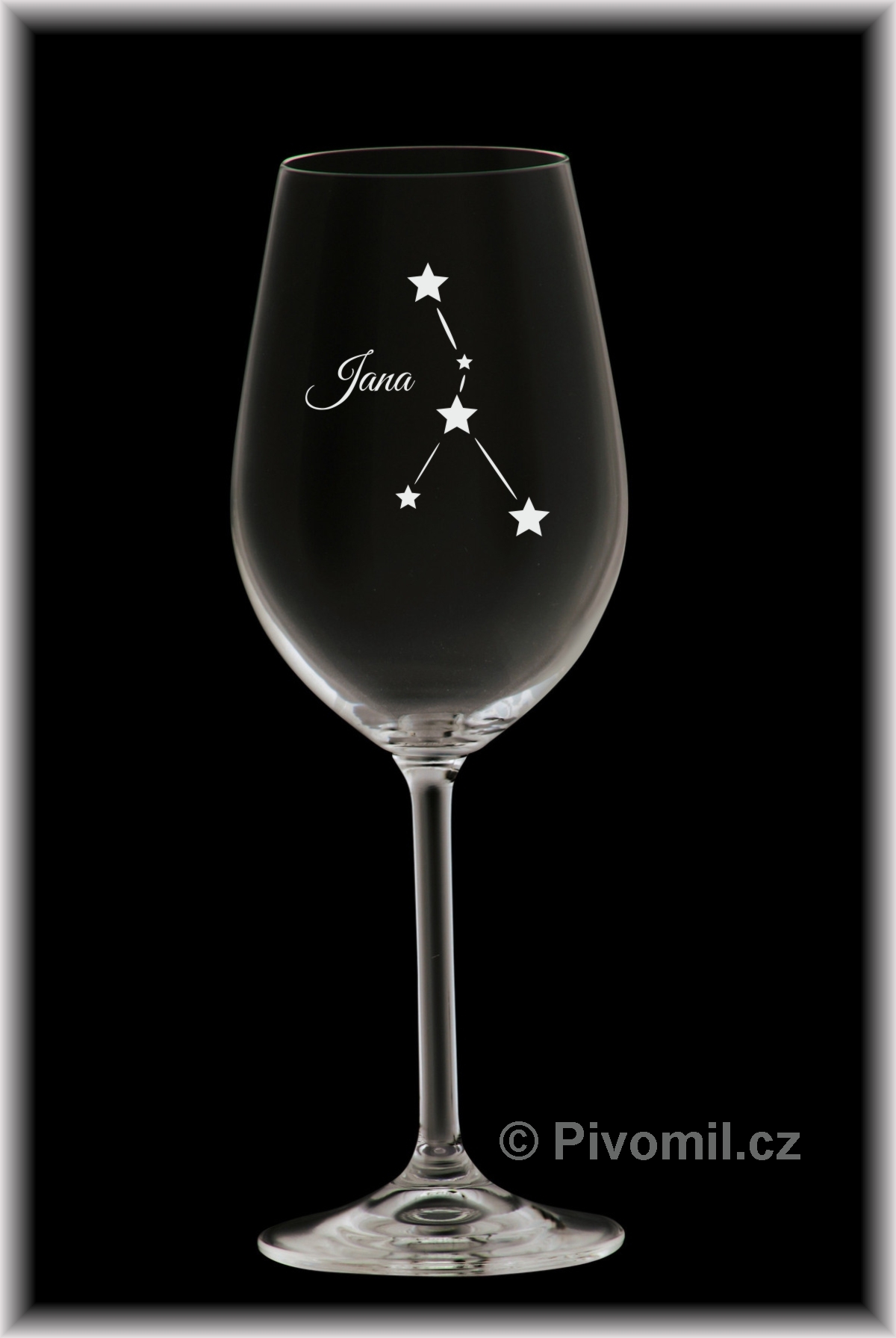 Sklenice souhvězdí RAK se SWAROVSKI®ELEMENTS