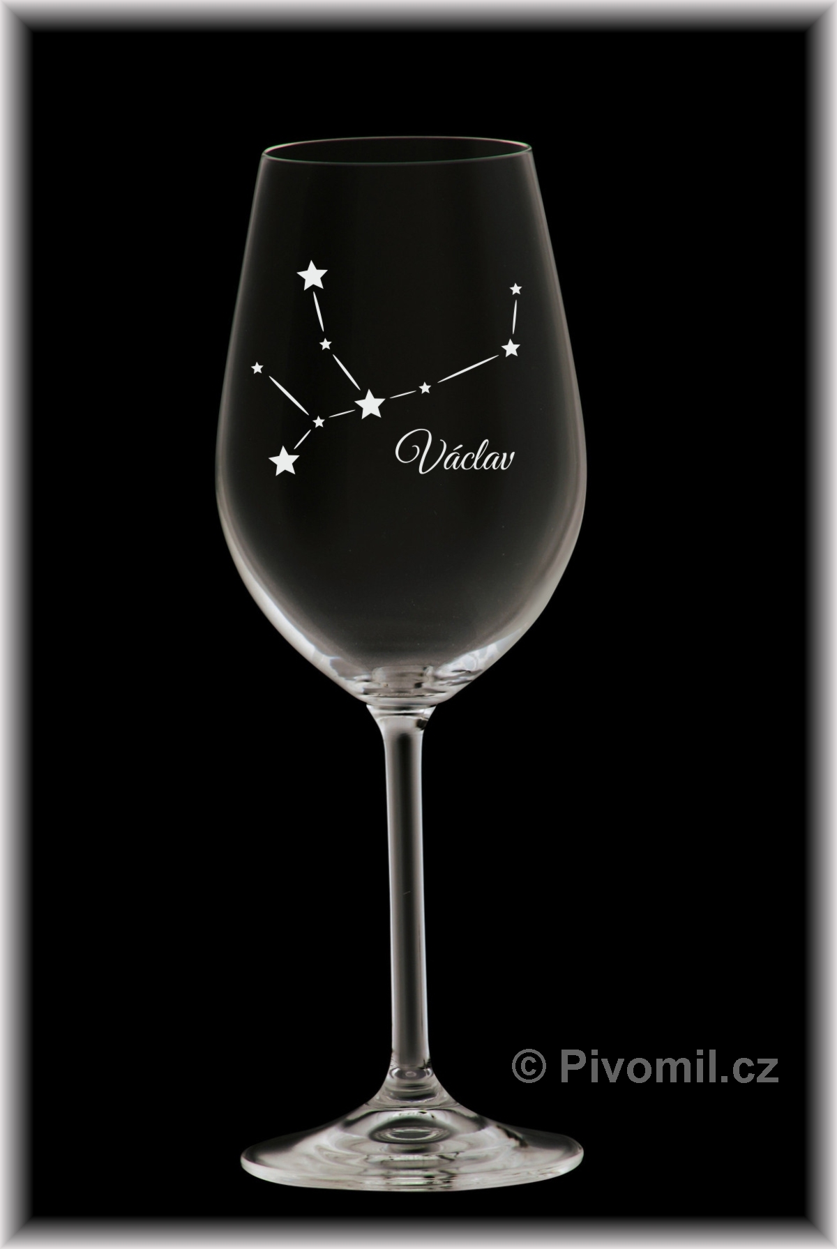 Sklenice souhvězdí PANNA se SWAROVSKI®ELEMENTS