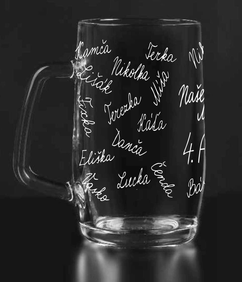 Džbánek Ludwig - velký půllitr na pivo