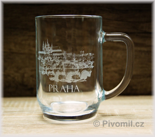 Půllitr panorama Praha