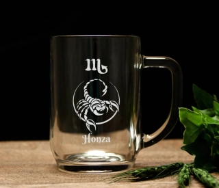 Půllitr se znamením ŠTÍR a jménem na přání