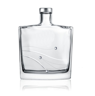 Lahev Jena broušená s krystaly SWAROVSKI®ELEMENTS 700 ml